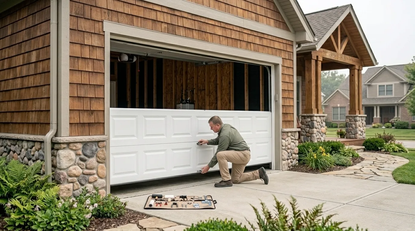 New Garage Door Installation, Brookhaven in Atlanta