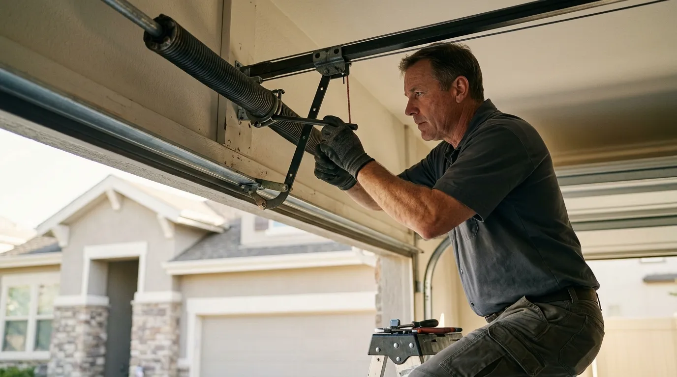 Off-Track Garage Door Repair, Powder Springs in Atlanta