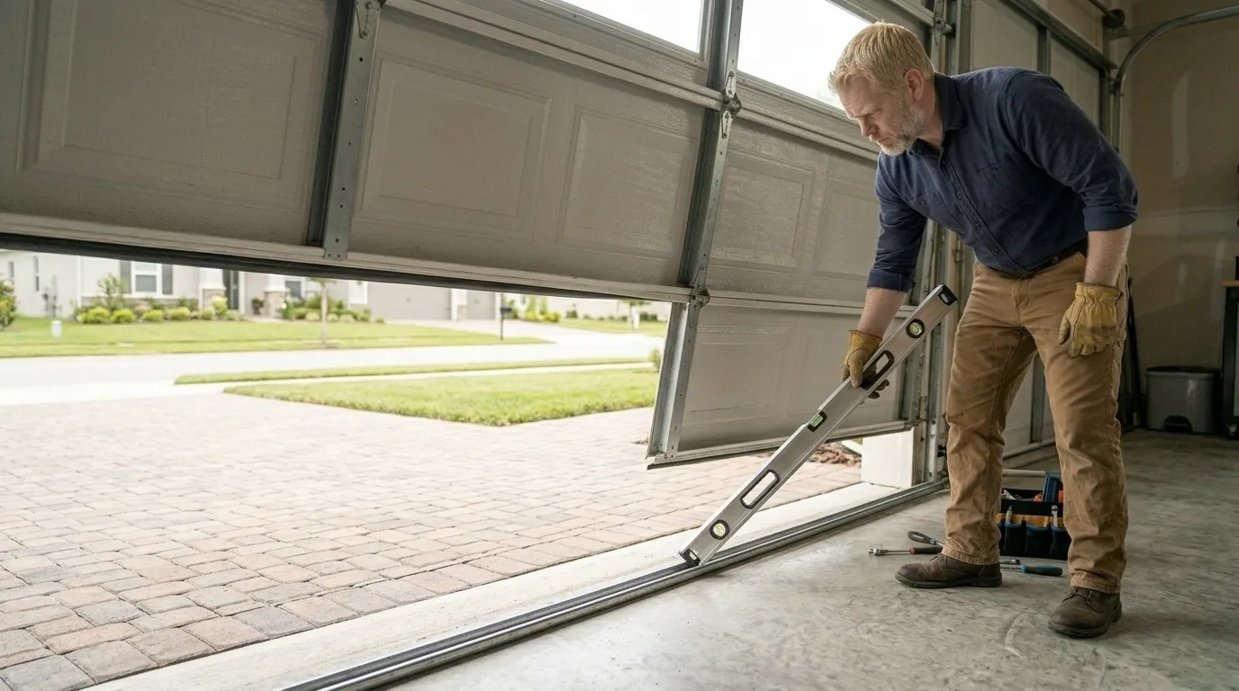 Off-Track Garage Door Repair for Stonecrest Homes in Atlanta